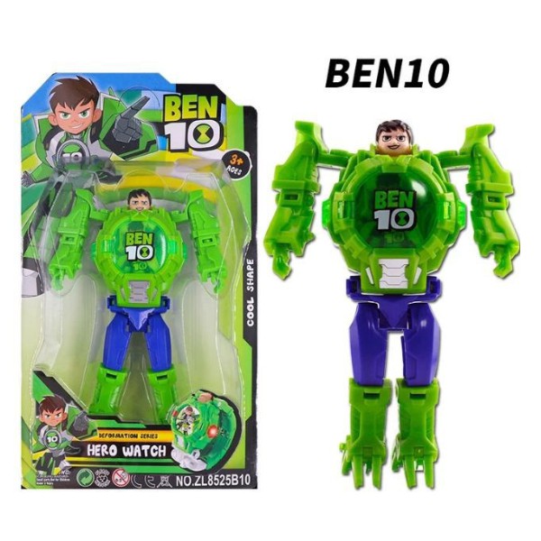 Rô bốt biến hình đồng hồ cho bé