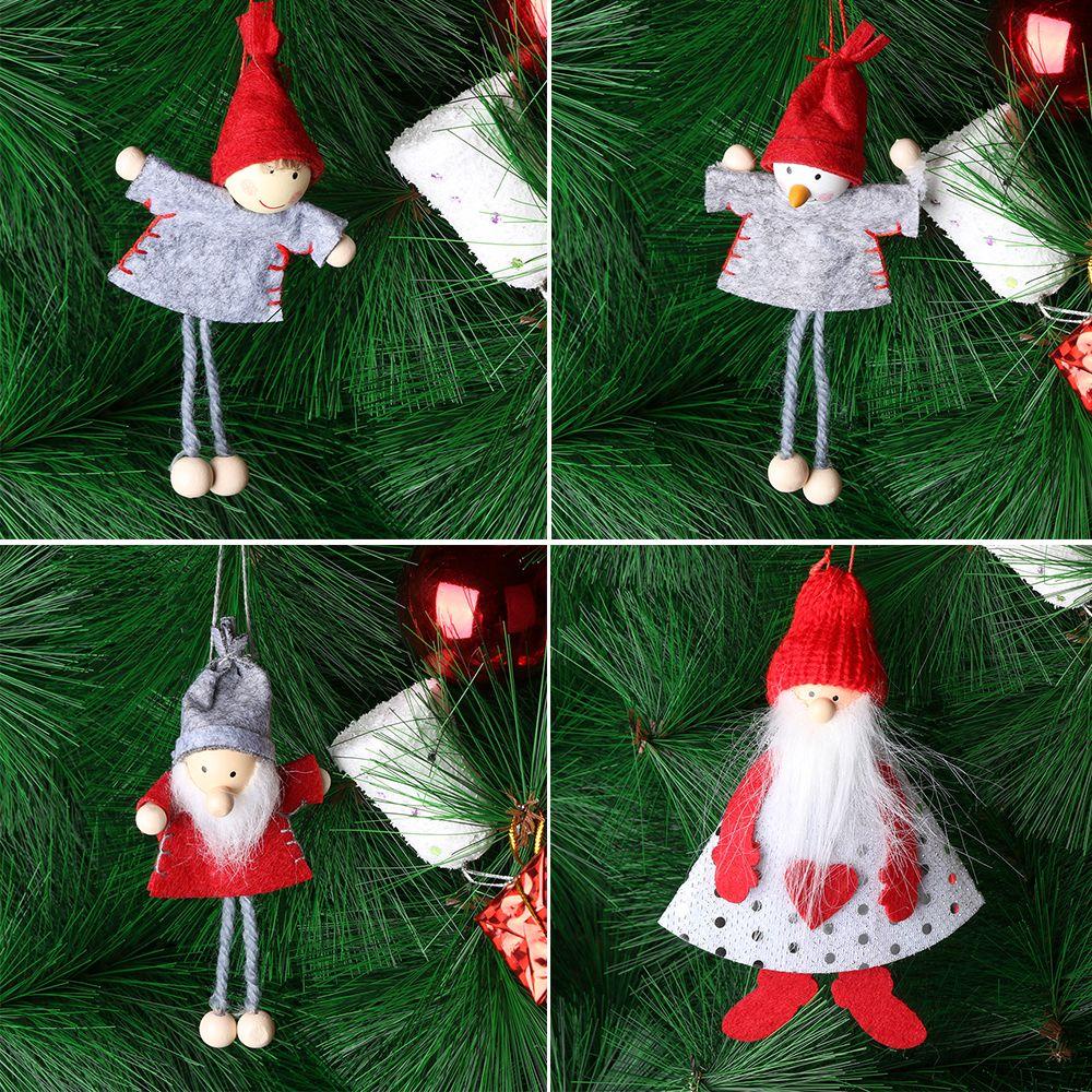 WATTLE Búp Bê Vải Hình Ông Già Noel Dễ Thương Dùng Làm Quà Tặng Giáng Sinh