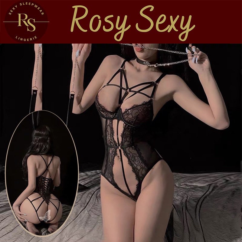 Bộ liền thân ren sexy ôm eo thiết kế đặc biệt cám dỗ dành cho các nàng LG179