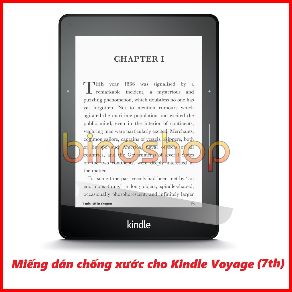 Miếng dán màn hình chống xước, chống lóa cho Kindle Voyage (7th Generation)