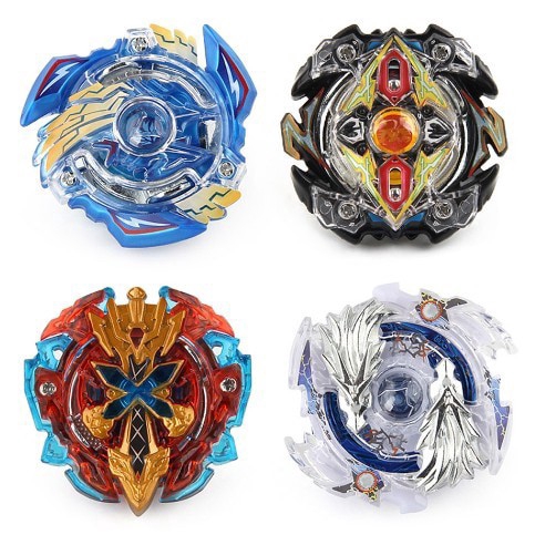 Set 4 con quay Beyblade kèm bệ phóng bằng kim loại