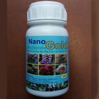 Sale off Chế phẩm Nano Gold Đồng oxyclorua dùng cho phong lan hoa hồng, cây hoa cảnh cực đẹp.