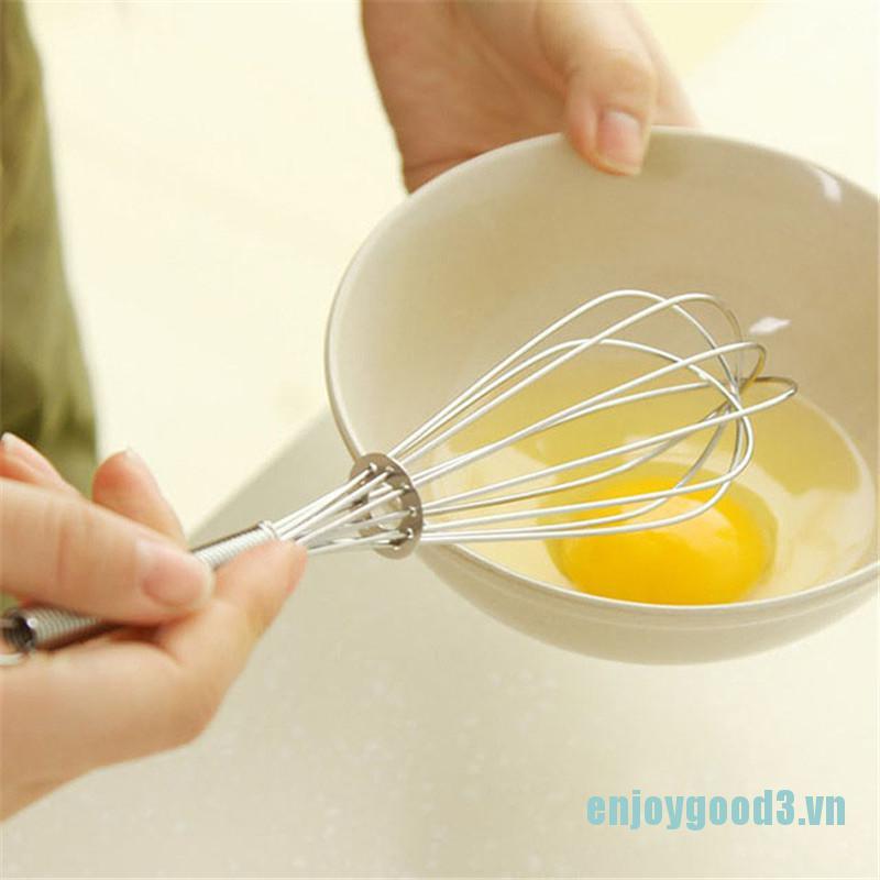 Cây Đánh Trứng Cầm Tay Bằng Thép Không Gỉ 15.24Cm