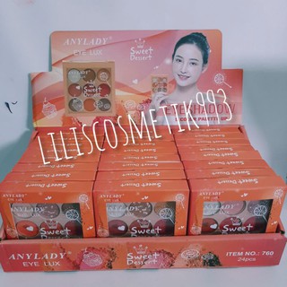 PHẤN MẮT 9 Ô ANYLADY SWEET NO:760