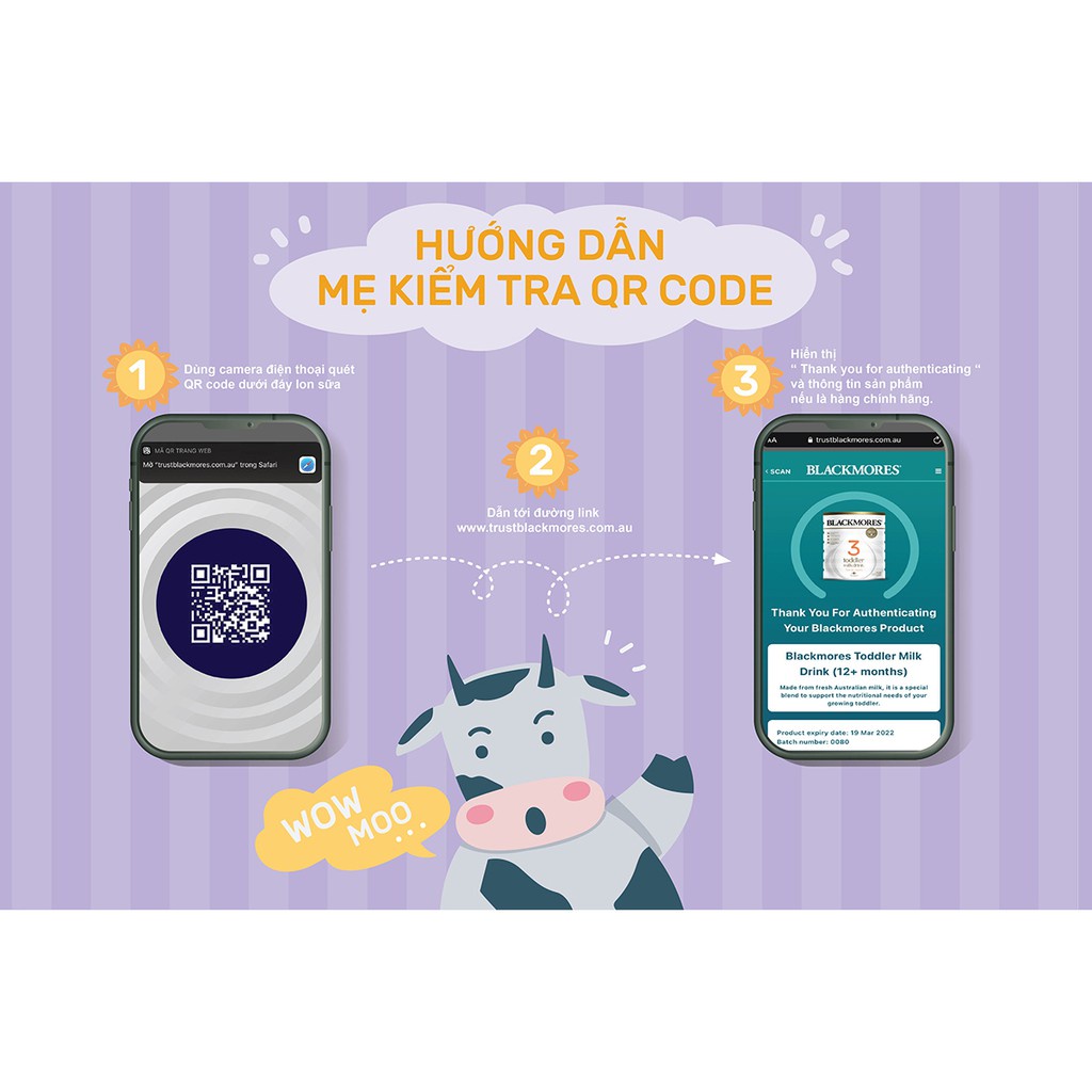 Sữa Bột Blackmores Toddler Milk Drink 3 900g (BM3)