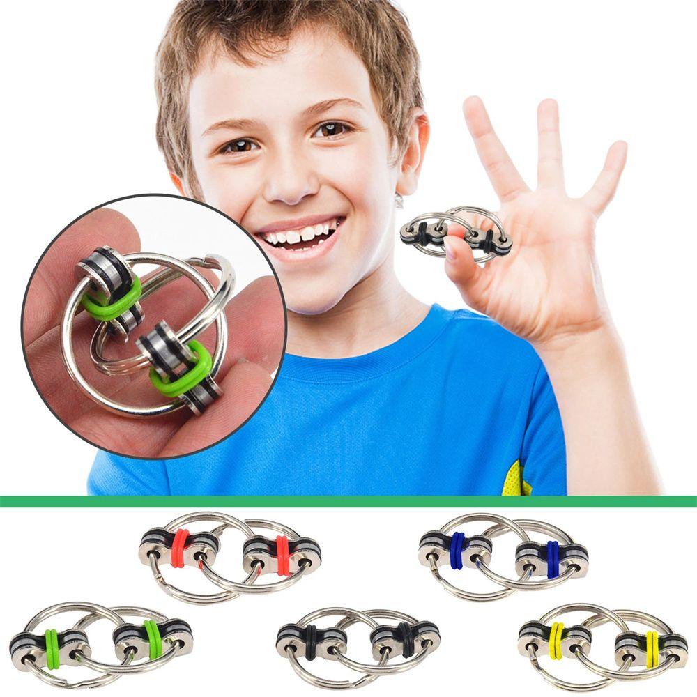 Con Quay Đồ Chơi Fidget Spinner HìNh Dây Xích GiúP GiảM Stress Cho NgườI LớN