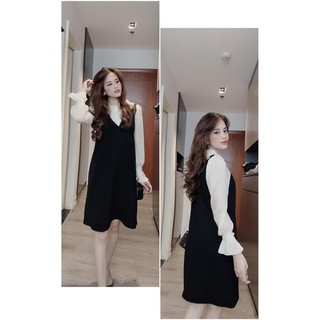 SÉT ÁO TƠ CỔ REN + YẾM V