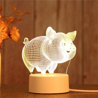 Đèn ngủ 3D ❤️ Quà tặng sinh nhật