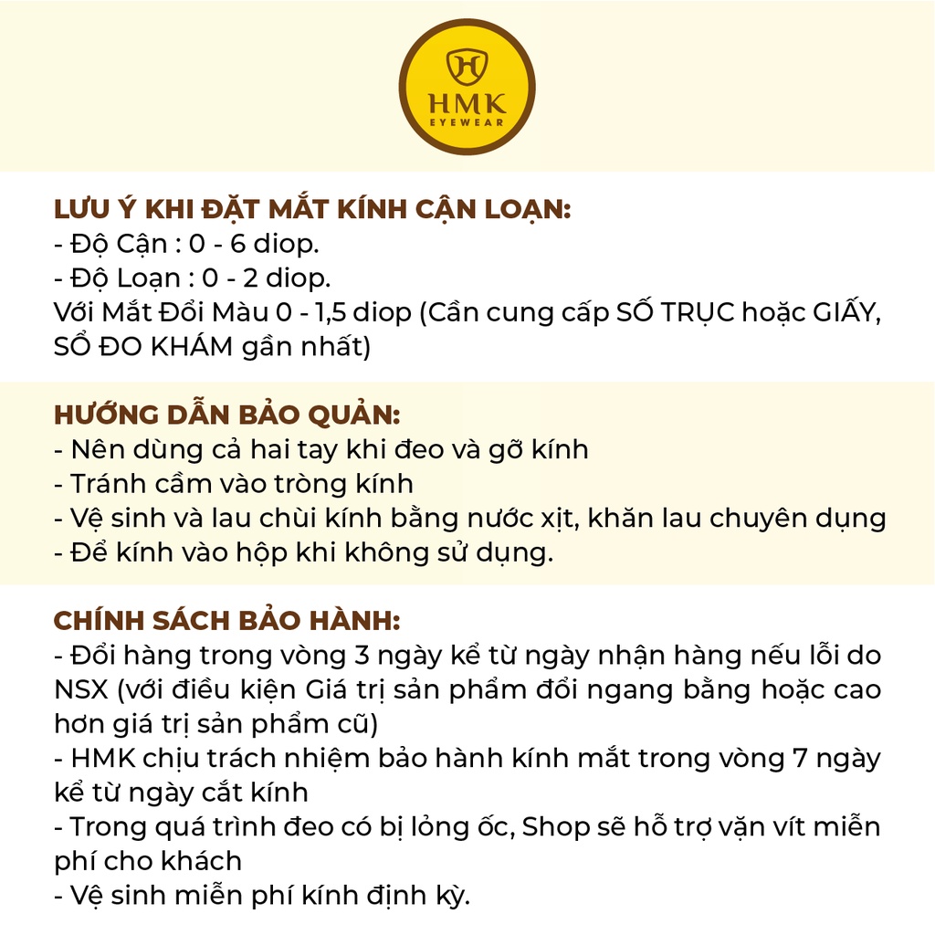 Gọng kính cận Nam Nữ HMK màu sắc thời trang 72328 đen | BigBuy360 - bigbuy360.vn