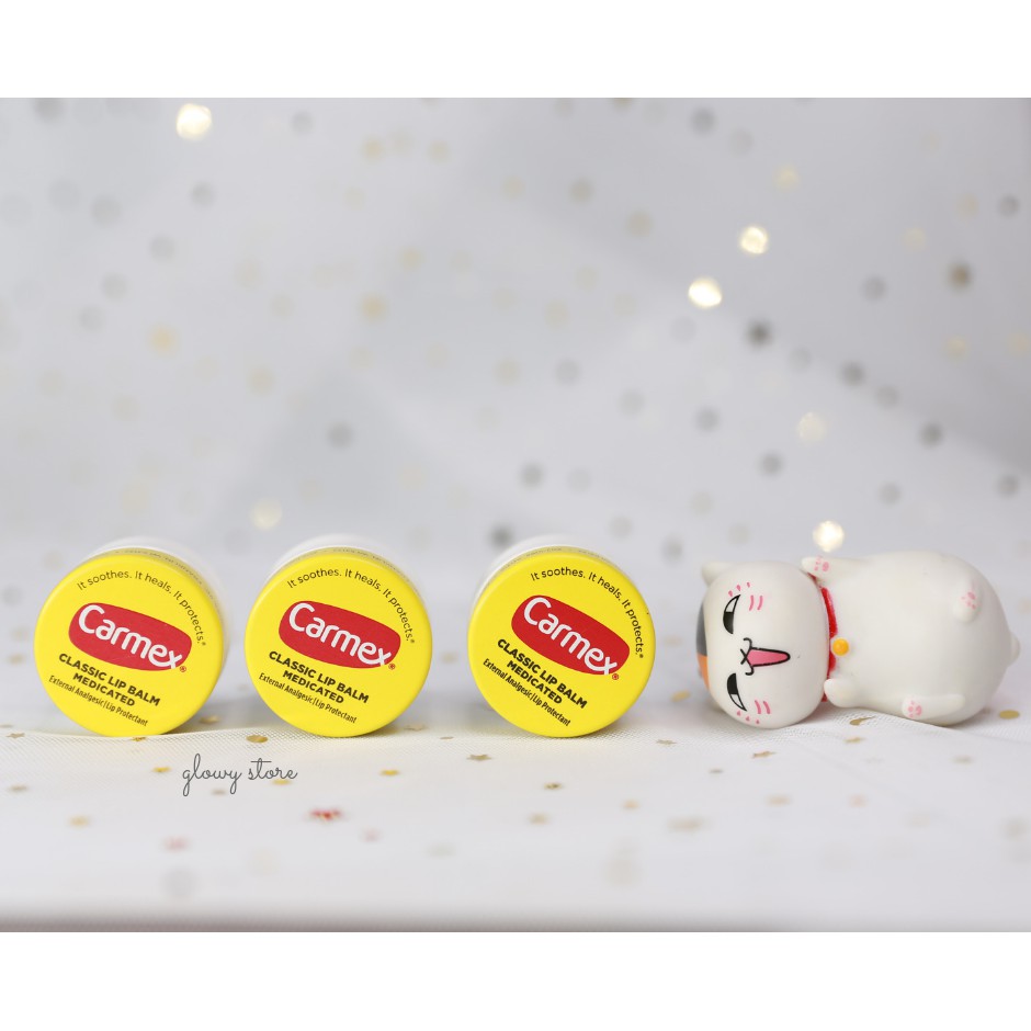 Son dưỡng môi Carmex Classic Lip Balm Medicated ( Hũ 7.5gr)