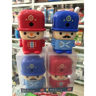 Gọt chì quay tay hình chú lính chì Deli - 0733
