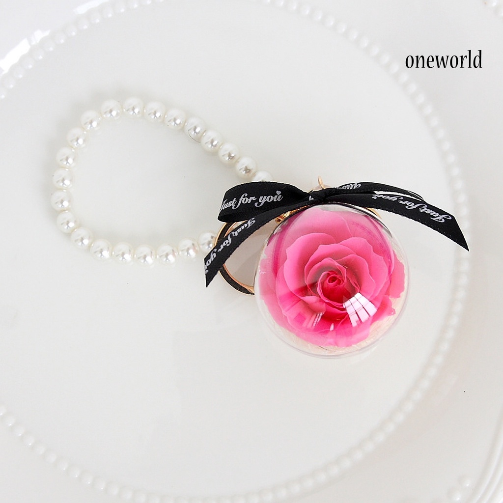 Móc Khóa In Hoa Bất Tử Dùng Làm Quà Lưu Niệm