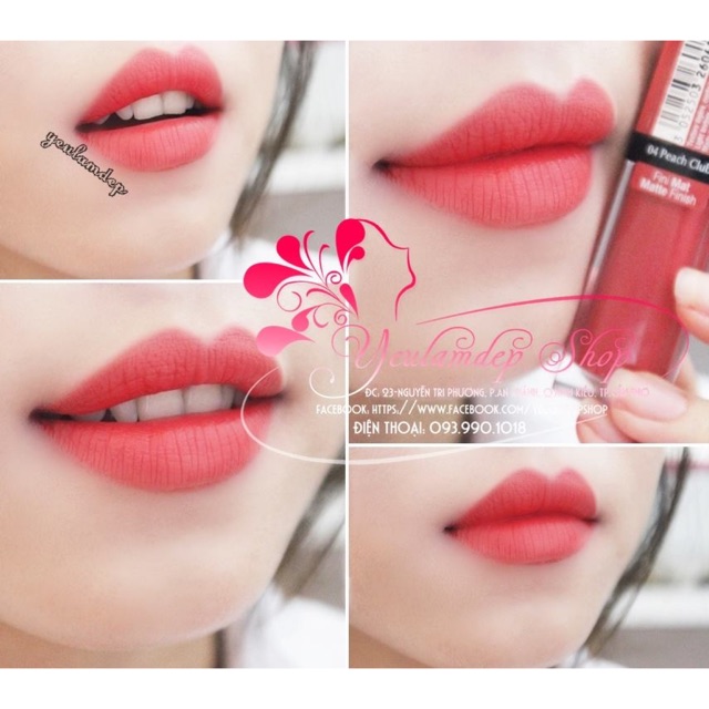 Son Bourjois Rouge Edition Velvet- màu 04