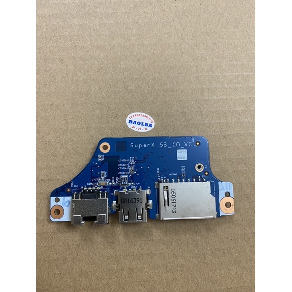 Board cổng lan, usb và thẻ nhớ laptop Lenovo 300-15ISK CY420 CY510 Rescuer 15ISK NS-A711