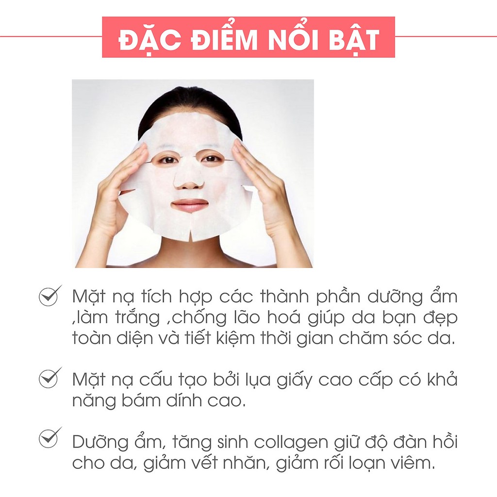 Mặt nạ dưỡng da Truesky tích hợp tế bào gốc giúp làm sáng da, dưỡng ẩm và ngăn ngừa lão hoá - Integrated