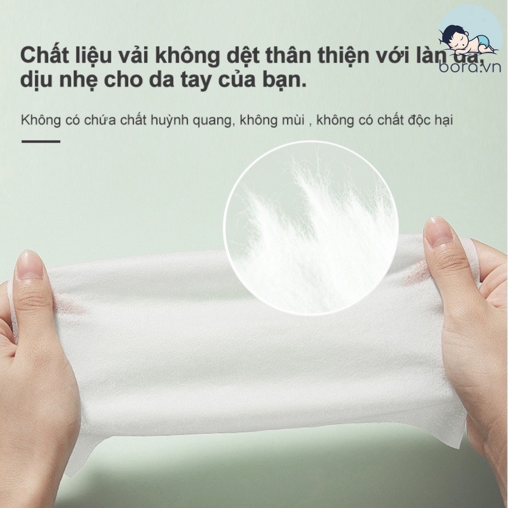 Khăn giấy ướt đa năng LIKADO an toàn cho bé
