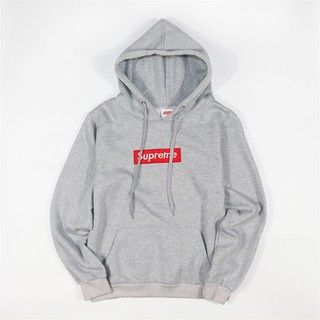 Áo khoác Hoodie Superme xám