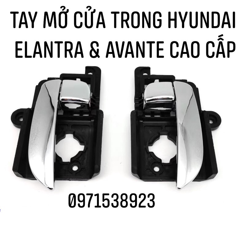 TAY MỞ CỬA TRONG MẠ CROM HYUNDAI ELANTRA AVANTE