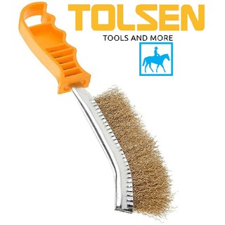 Bàn Chải Thép Đồng 250mm TOLSEN 32060
