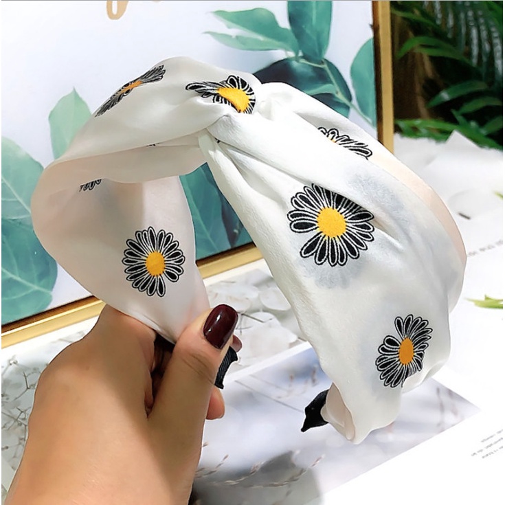 Cài Tóc Bảng Lớn Hoa Cúc