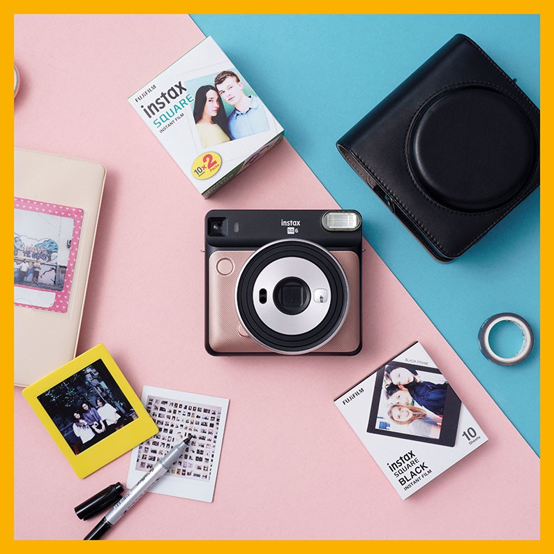 COMBO MÁY CHỤP ẢNH LẤY LIỀN INSTAX SQ6