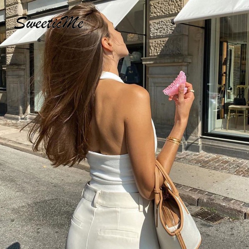 Áo Cổ Chữ U Thiết Kế Mới Quyến Rũ Thời Trang Dành Cho Nữ