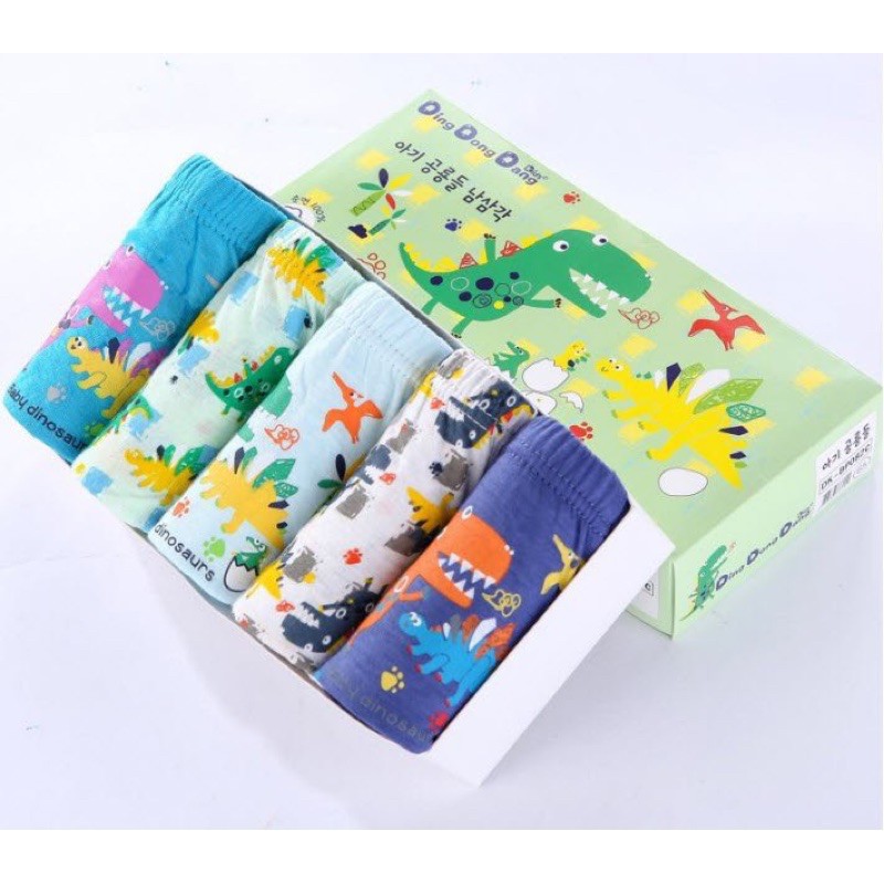 Quần lót, quần sịp tam giác bé trai cao cấp HIKITOKIDS.01 size 8-40kg