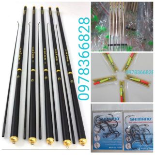 Cần câu tay daiwa 6h tặng kèm đọt 8h