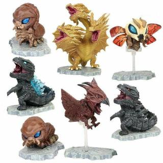 Set 7 Mô Hình Đồ Chơi Quái Vật Godzilla