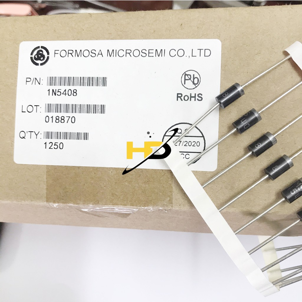 Combo 10 Diode Chỉnh Lưu 1N5408 3A FMS Loại Tốt