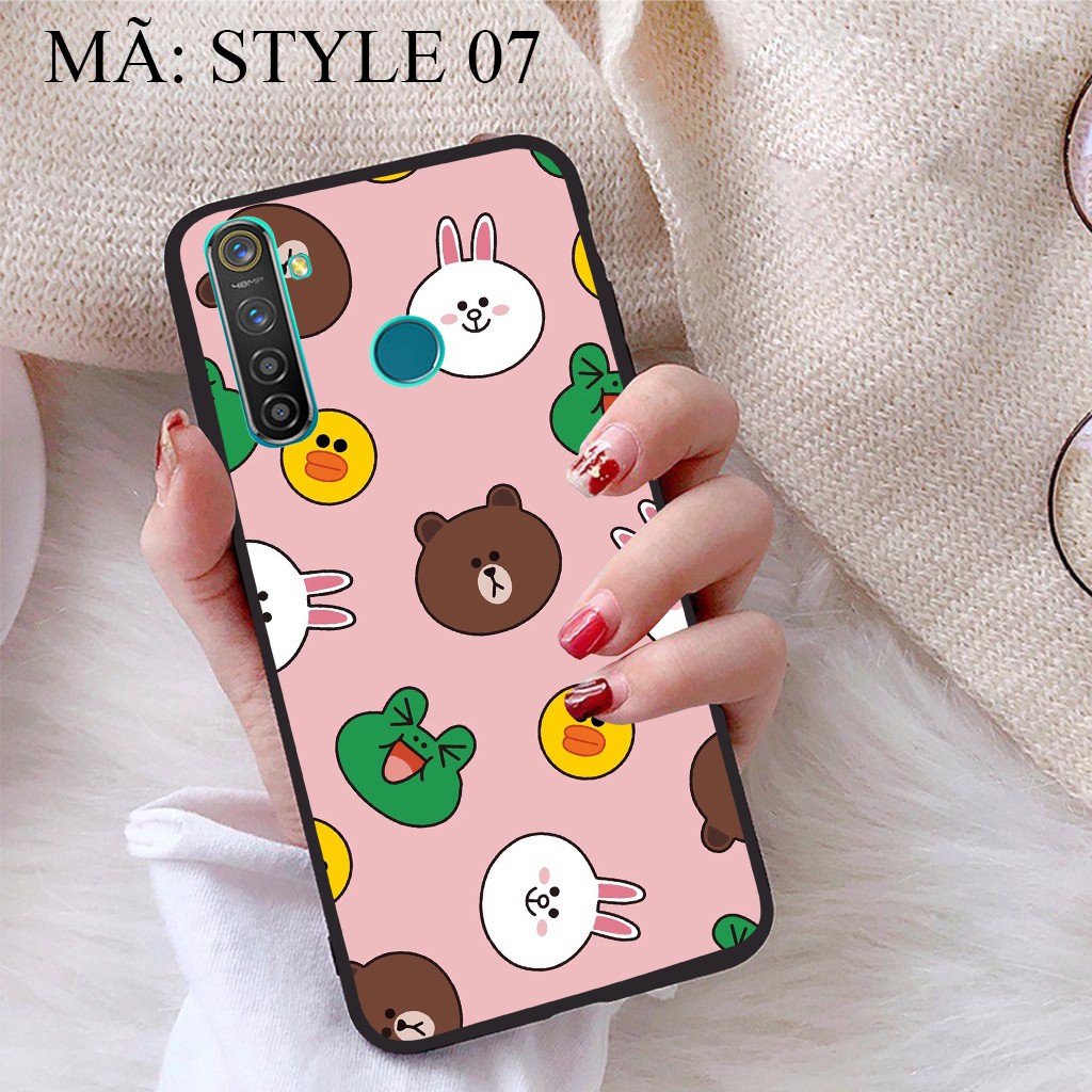 Ốp lưng Realme 5 Pro viền dẻo TPU BST Phong Cách Trẻ Trung
