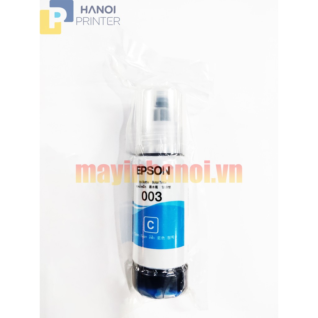 Bộ mực in màu Epson 003 Ecotank  chính hãng dùng cho máy Epson L1110/ L3110/ L3150