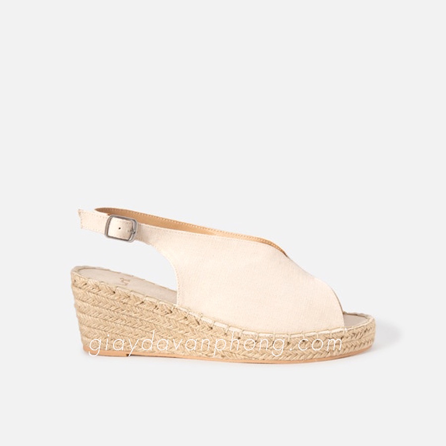 Giày đế xuồng cói viền xuất xịn châu Âu - sale off