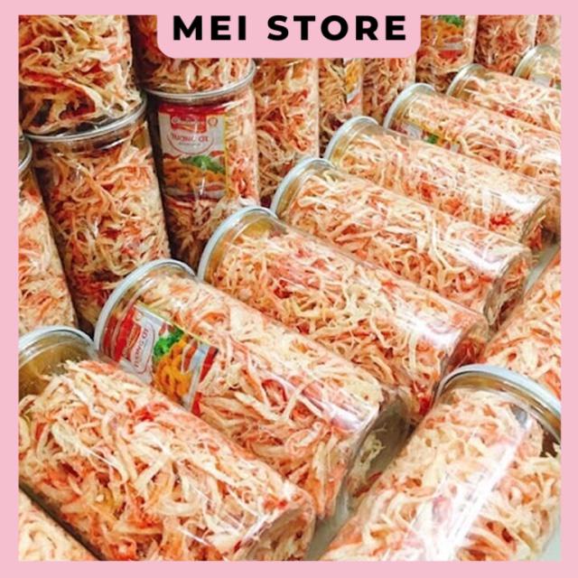 Mực Sợi Hấp Nước Dừa 300 Gram