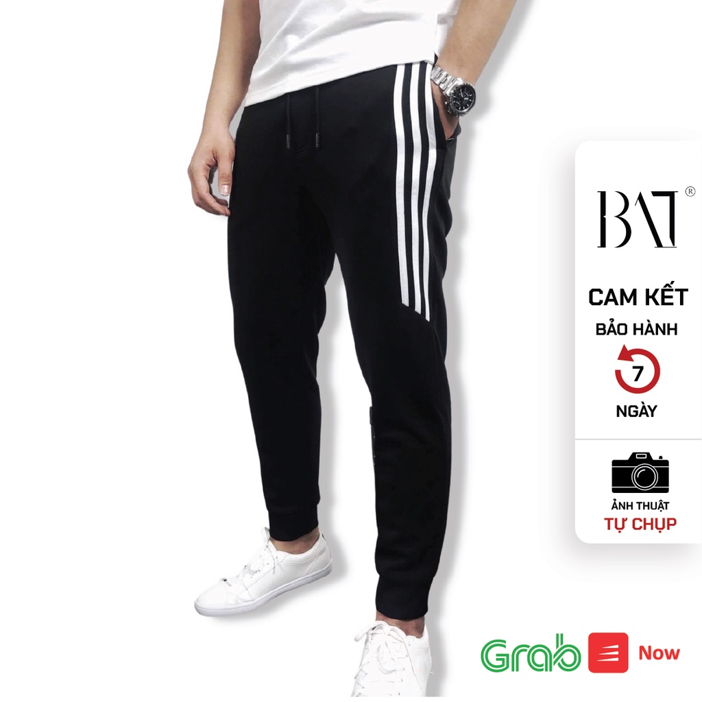 Quần Thể Thao Nam Jogger 3 Sọc Lửng ATB Shop Chất Liệu Vải Thể Thao Co Giãn 4 Chiều ,Tập Gym ,Đi Chơi,ĐI Làm Thoải Mái