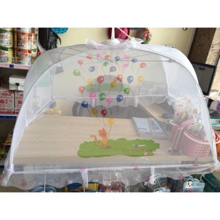 Màn chụp chống muỗi cho bé (rộng 65cm dài 100 cm)