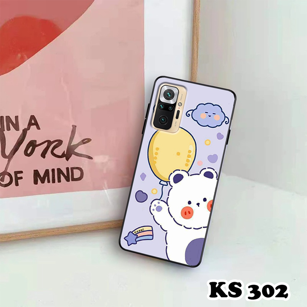 Ốp lưng Xiaomi Redmi Note 10 - Redmi Note 10S - Redmi Note 10 5G - Redmi Note 10 Pro - Ốp in hình gấu &amp; thỏ