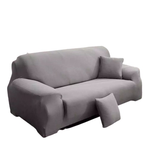 Vỏ Bọc Ghế Sofa 2 Chỗ Hình Chữ L Màu Trơn