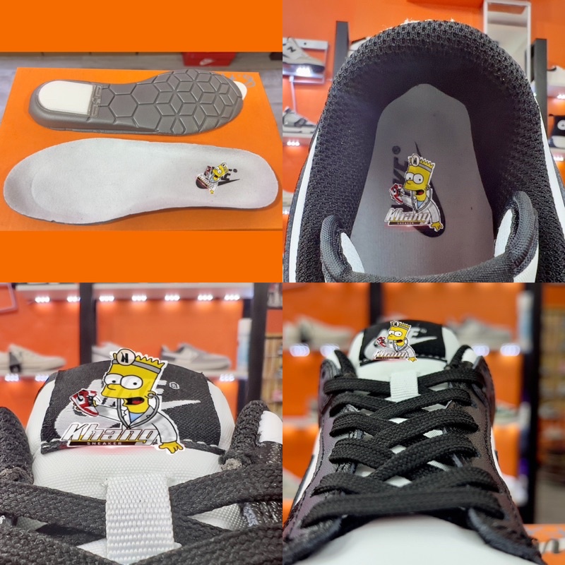 GIÀY THỂ THAO SB PANDA TRẮNG ĐEN TẶNG KÈM BỘ QUÀ TẶNG GIÁ TRỊ