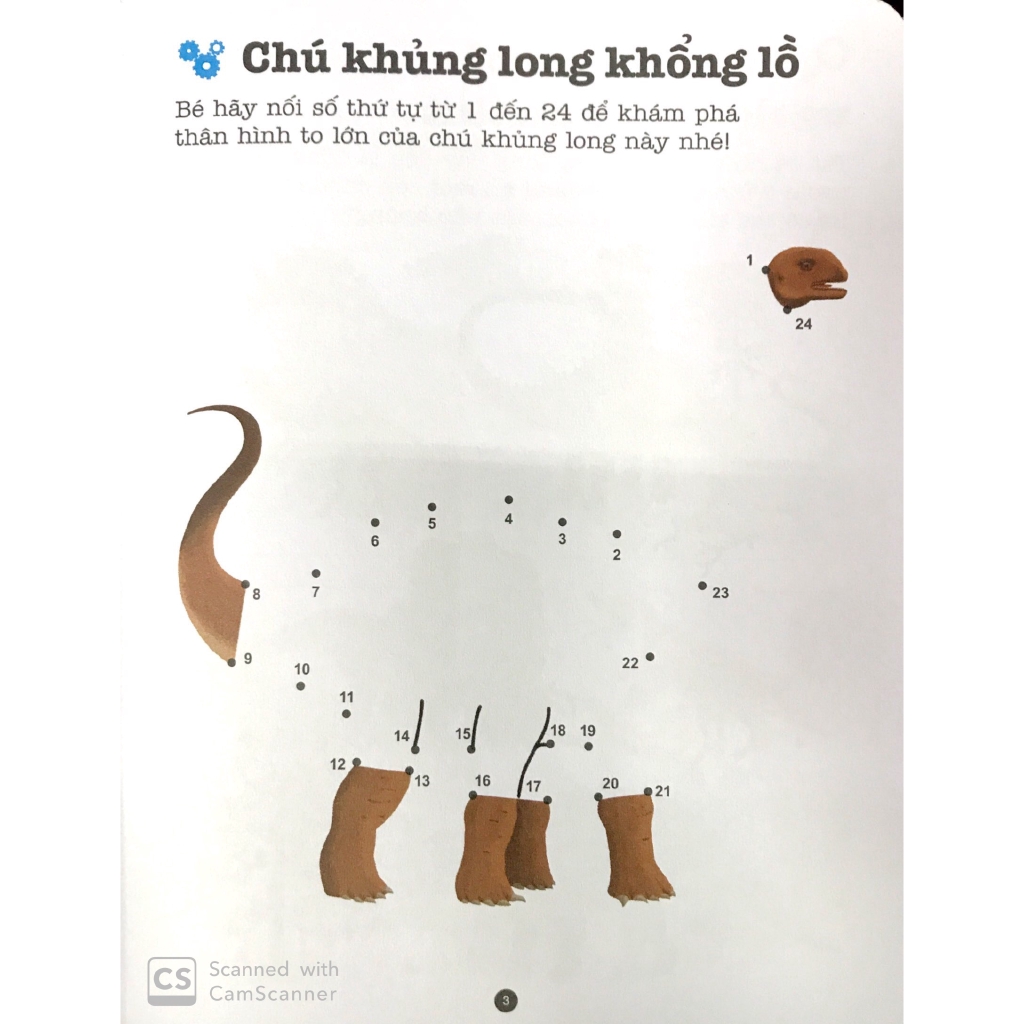 Sách - Trò Chơi Phát Triển Trí Tuệ: Khủng Long