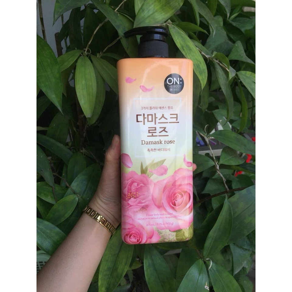 Sữa Tắm Nước Hoa ON : THE BODY Hàn Quốc 900ml