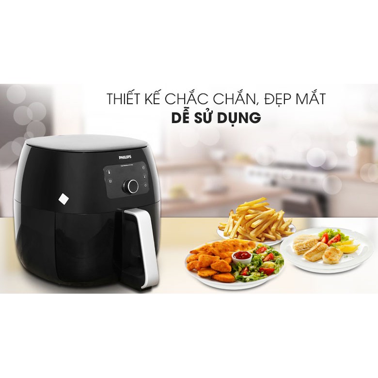 [Mã ELHADEV giảm 4% đơn 300K] Nồi chiên không dầu Philips Airfryer HD9650 XXL- Hàng Chính Hãng