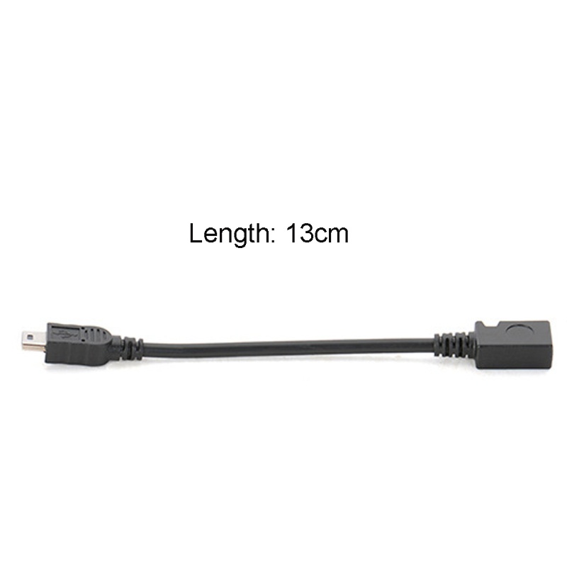 Cáp Chuyển Đổi Micro USB Sang Mini USB Màu Đen Chuyên Dụng Cho Đầu Đọc Thẻ Nhớ / Quạt MP4