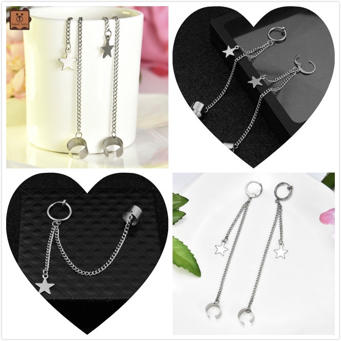 Hoa tai dạng kẹp kiểu J-HOPE cho nữ