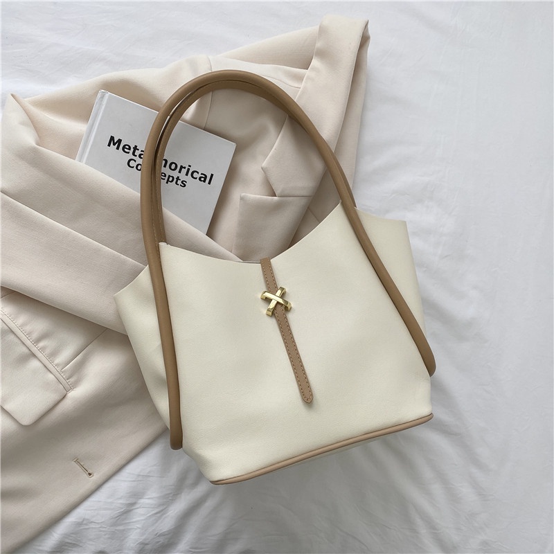Túi Xách Kẹp Nách Cỡ Lớn Thiết Kế Đơn Giản Thời Trang Cho Nữ