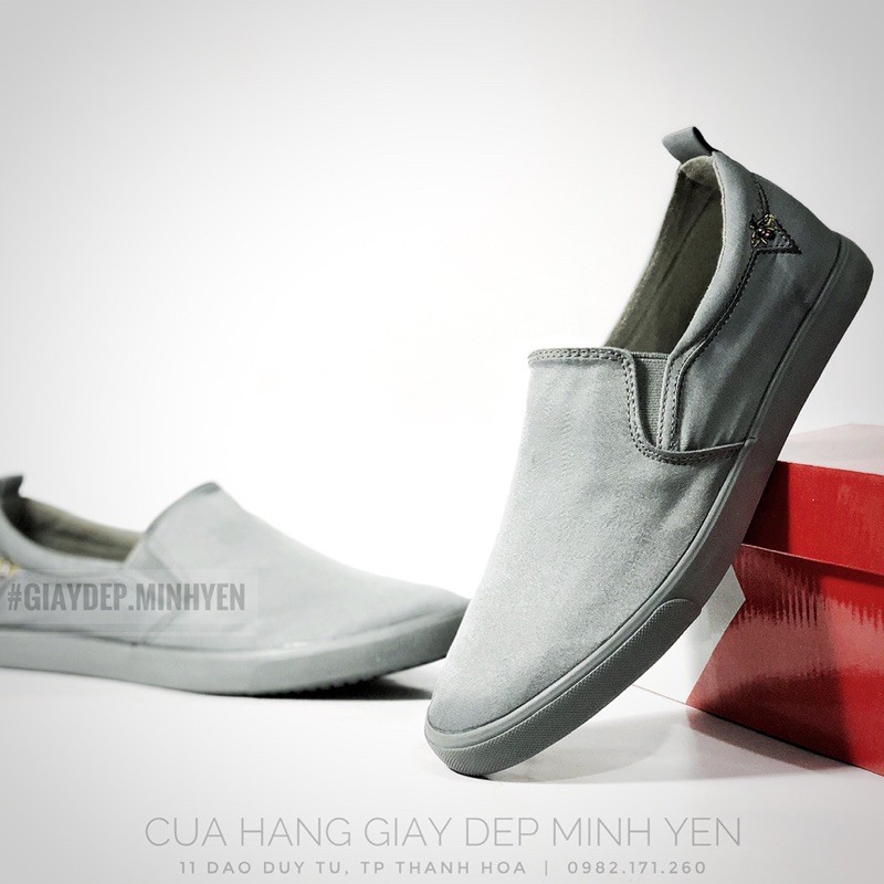 SLIP ON NAM LEYO - GIẦY LƯỜI VẢI NAM ĐẾ MỎNG SO1536