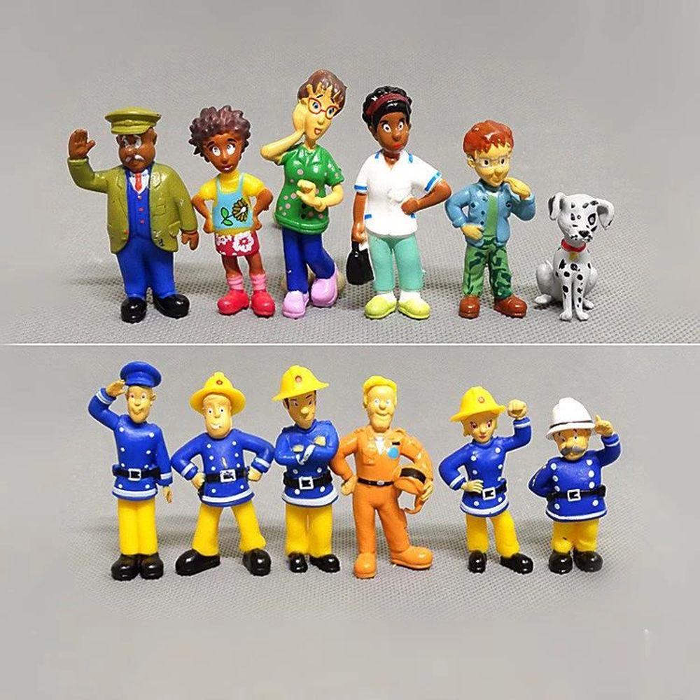 Bộ Sưu Tập Lính Cứu Hỏa Bằng Nhựa PVC Dành Cho Búp Bê Norman Penny Little Dog