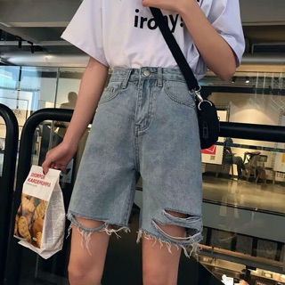 Quần short jeans ulzzang kèm ảnh thật ở cuối 7-15days