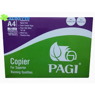 Giấy A4 pagi ĐL 70 GSM/Giấy pagi xanh/Giấy pagi 70