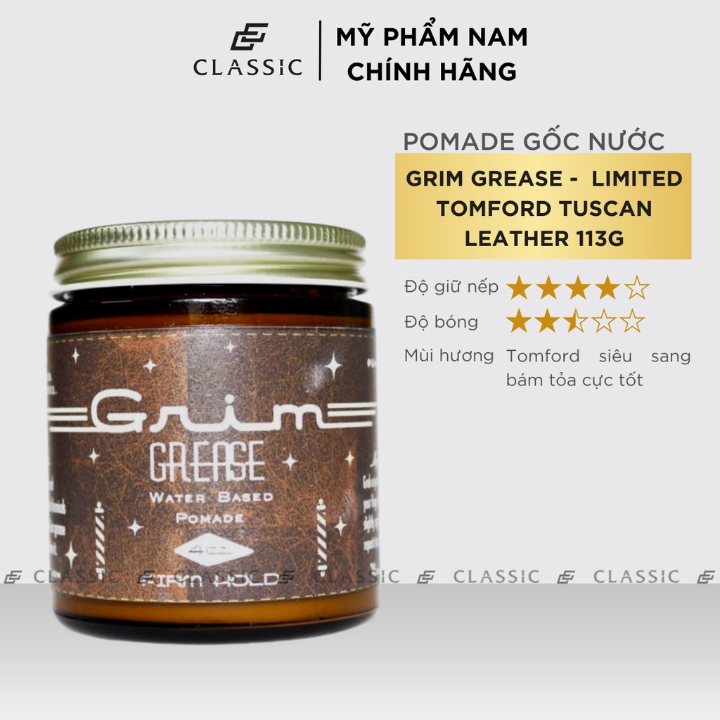 Sáp Vuốt Tóc Grim Grease – Limited TomFord Tuscan Leather
